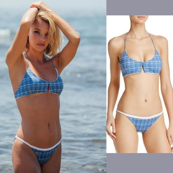 NWT‎ Tavik [ Medium ] Cassis Halter Top + Bikini Bottom Off Grid Pacific - Picture 2 of 12